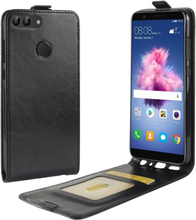 Huawei P Smart Case - Slim FlipCase - PU-Leder - schwarz
