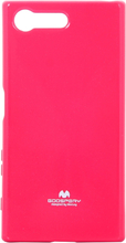Sony Xperia X Compact Hülle - Mercury - Goospery Jelly Cover - pink