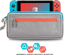 Nintendo Switch NS NSX - Wiwo - Aufbewahrungstasche - Schutzhülle - grau