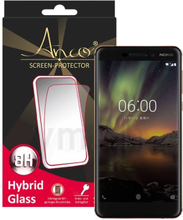 Nokia 6 (2018) / 6.1 Schutzfolie - Hybrid Glass Displayschutz - Härtegrad 8H