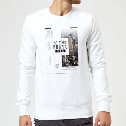 The Bronx Sweatshirt - White - L - White