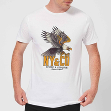 Eagle Tattoo Men's T-Shirt - White - 5XL - White