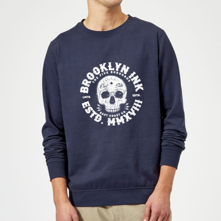 Brooklyn Ink Sweatshirt - Navy - S