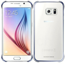 Samsung Galaxy S6 Hülle - Samsung - Clear Cover - schwarz