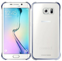 Samsung Galaxy S6 Edge Hülle - Samsung - Clear Cover - schwarz