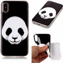 Apple iPhone XS / X Hülle - TPU Hülle - Panda