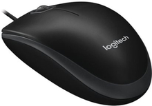 Logitech - B100 800dpi Optical High Quality Wired USB Mouse