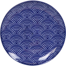 Tokyo Design Studio - Nippon Blue tallerken 16 cm dots