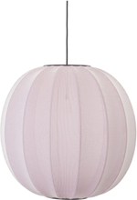 Knit-Wit 60 Round Pendant Home Lighting Lamps Ceiling Lamps Pendant Lamps Pink Made By Hand