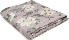 Table Cloth 145X300Cm Dusty Pink Flower Linen Home Textiles Kitchen Textiles Tablecloths & Table Runners Pink Ceannis