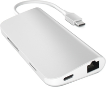 Satechi Satechi USB-C Multi-Port Adapter 4K, Sølv