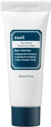 Rich Moist Soothing Cream Full Fugtighedscreme Dagcreme Nude Klairs