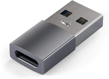 Satechi Satechi-sovitin USB-A – USB-C, Space Grey