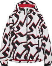 "Ace Jacket Printed Designers Sport Jackets White J. Lindeberg"