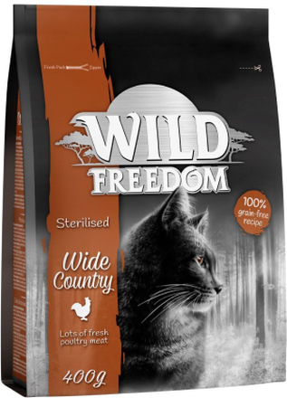 Wild Freedom Adult "Wide Country" Sterilised Geflügel - getreidefrei - 400 g