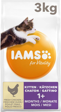 IAMS for Vitality Kätzchen mit Frischem Huhn - 3 kg