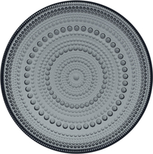 Iittala - Kastehelmi tallerken 17 cm mørk grå
