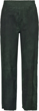 Pants Bottoms Trousers Leather Leggings-Bukser Green DEPECHE