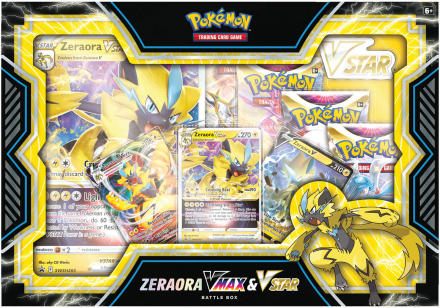 Pokémon TCG: Deoxys/ Zeraora VMAX & VSTAR Battle Box
