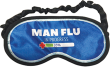 Blå Man Flu In Progress Sovmask