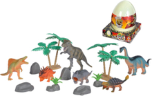 Nature World Dinosaurs In Huge Dino Egg Toys Playsets & Action Figures Animals Multi/patterned Simba Toys