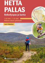 Karttakeskus Hetta Pallas -retkeilyopas + kartta