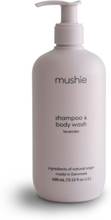 Mushie Baby Shampoo & Body Wash Lavender 400 ml
