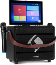 Pro Spin 8 Karaokesystem 12,1" touch-display 2VHF mikrofon WiFi BT USB TF HDMI