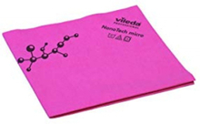 Vileda professional panno in microfibra nanotech micro rosso 40x38 cm