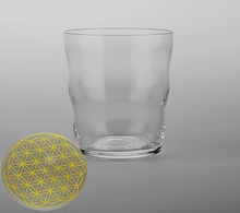 Drinkglas Jasmina met Bloem des Levens goud - 300 - Glas - Goud
