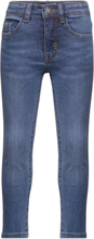 Aksel Bottoms Jeans Skinny Jeans Blue Molo