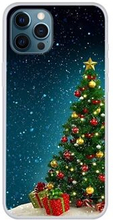 Merry Christmas Soft TPU IMD Fleksibelt beskyttelsescover i sødt mønster til iPhone 13 Pro