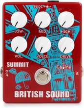 Caline CP-58 British sound guitar-effekt-pedal