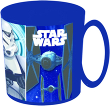 Star Wars Micro Mug Home Meal Time Cups & Mugs Cups Blå Star Wars*Betinget Tilbud
