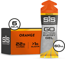 Science in Sport GO Energy Gel Multipack Box of 6 - Orange