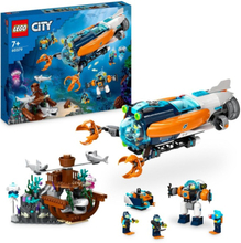 LEGO City Exploration 60379 Havsutforskare och ubåt