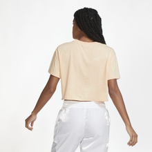 Nike Sportswear Women's Short-Sleeve Crop Top - Orange