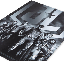 Justice League Team Poster Giclee Art Print - A3 - Black Frame