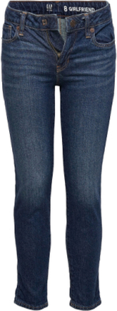 Kids Girlfriend Jeans With Washwell&#153; Jeans Skinny Jeans Blå GAP*Betinget Tilbud