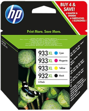 HP 932 och 933 Bläckpatroner 4-pack