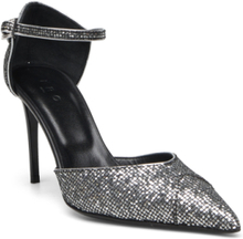 Zaniah Glitter Shoes Heels Pumps Classic Silver IRO