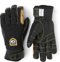 Ergo Grip Active - 5 Finger Designers Gloves Finger Gloves Black Hestra