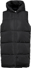 Slfella Puffer Vest Vests Padded Vests Black Selected Femme