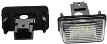 Skyltbelysning LED Citroen C3, C4, Berlingo, Xsara