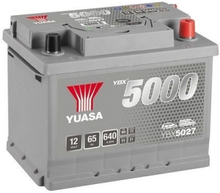 Bilbatteri SMF Yuasa Silver YBX5027 12V 65Ah 640A
