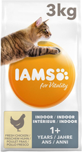 IAMS for Vitality Cat Adult Indoor Huhn - 3 kg