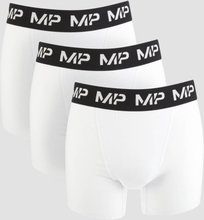 MP Men's Boxers - White (3 Pack) - XS