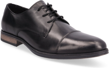 Jfwraymond Leather Shoes Business Laced Shoes Svart Jack & J S*Betinget Tilbud
