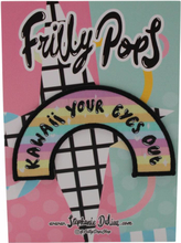 Frilly Pops Kawaii your eyes out - patch (strijken)