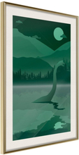Inramad Poster / Tavla - Loch Ness [Poster]